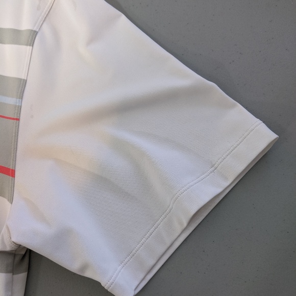 Men's Nike Golf Dri Fit Striped Shirt Size XL - Picture 5 of 7